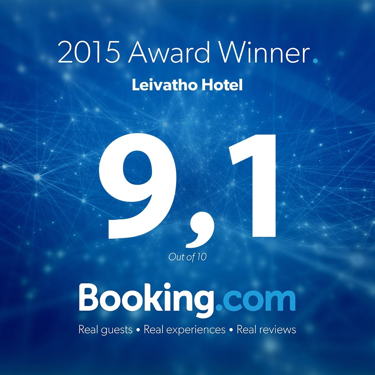 Booking Award 2015